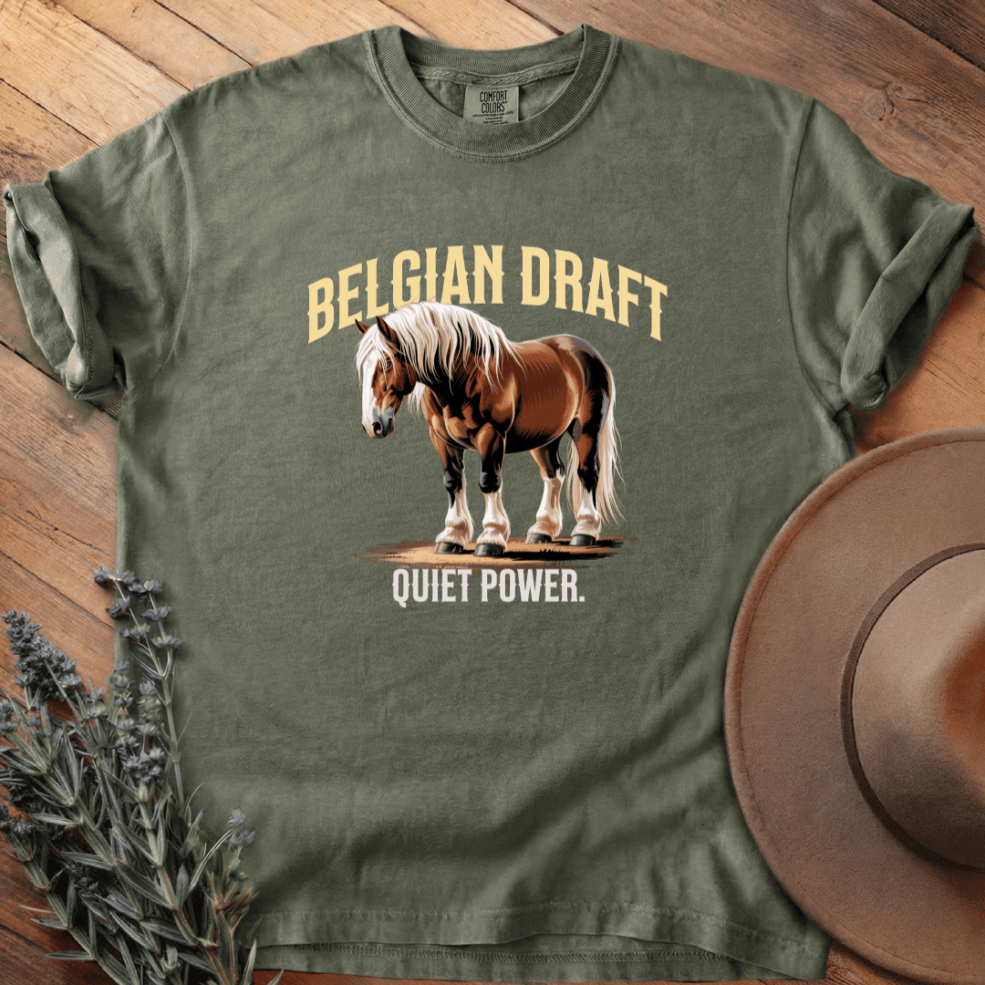 Belgian Draft T-Shirt - Horse Graphic Tee - Gift for Horse Lovers - Unisex