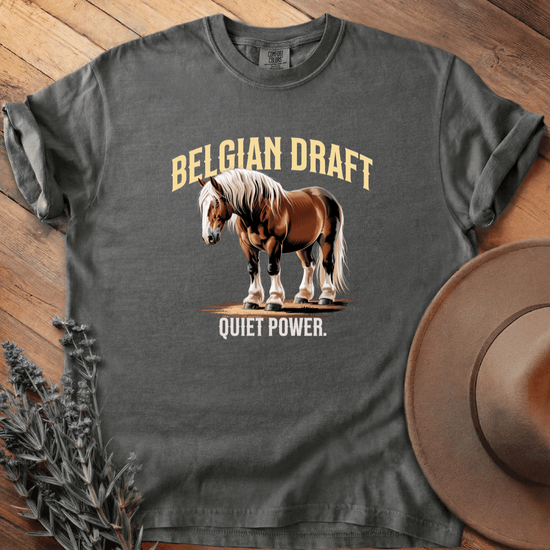 Belgian Draft T-Shirt - Horse Graphic Tee - Gift for Horse Lovers - Unisex