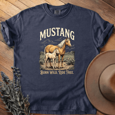 Mustang 3 T-Shirt - Horse Graphic Tee - Gift for Horse Lovers - Unisex