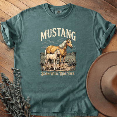 Mustang 3 T-Shirt - Horse Graphic Tee - Gift for Horse Lovers - Unisex