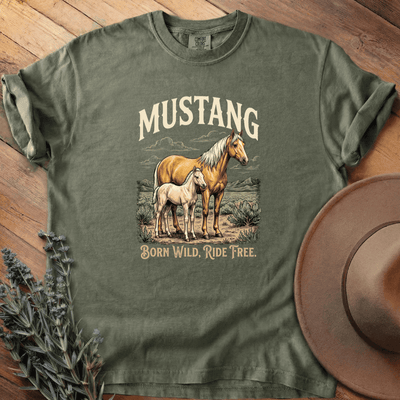 Mustang 3 T-Shirt - Horse Graphic Tee - Gift for Horse Lovers - Unisex