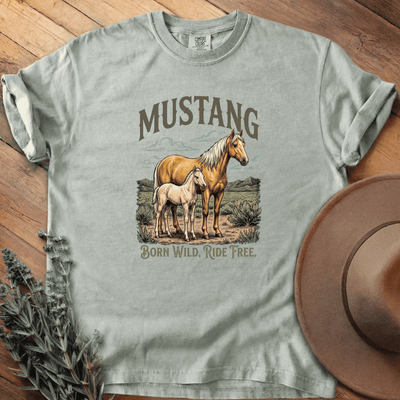 Mustang 3 T-Shirt - Horse Graphic Tee - Gift for Horse Lovers - Unisex