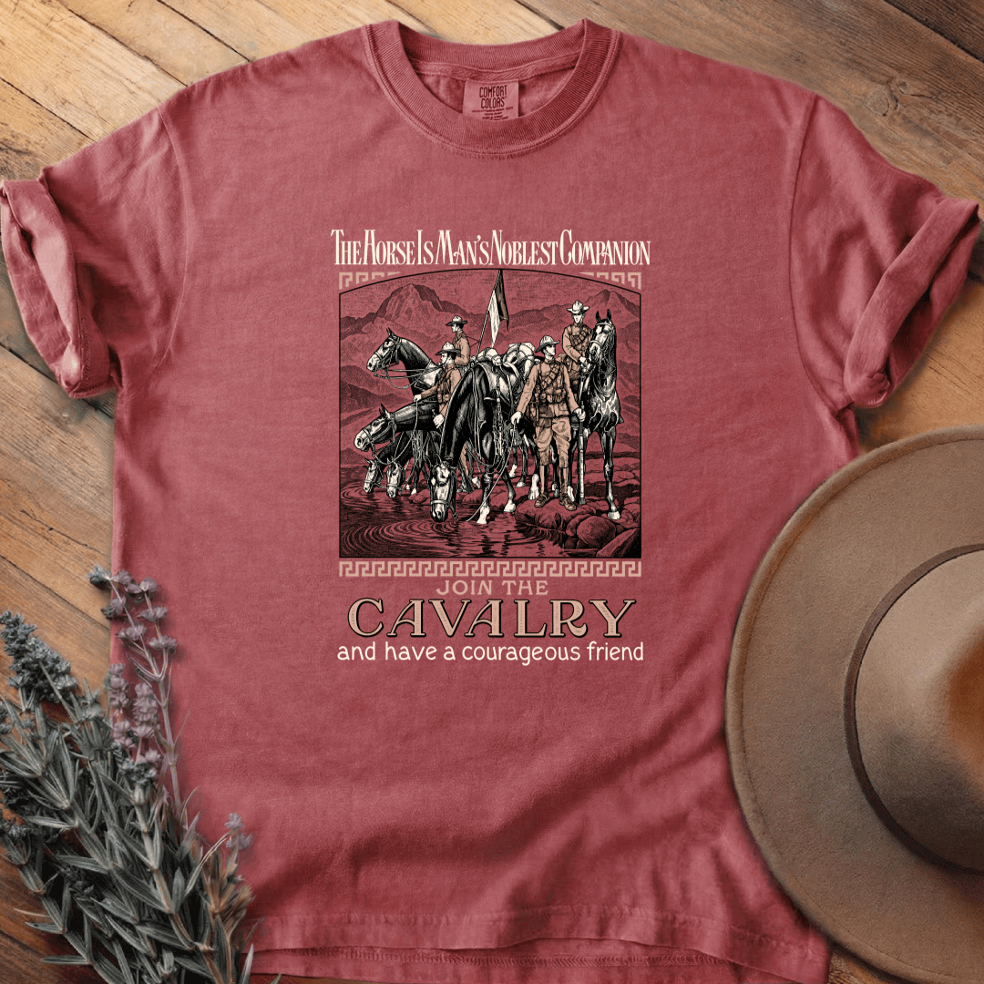 Join the Cavalry T-Shirt - Horse Graphic Tee - Gift for Horse Lovers - Unisex