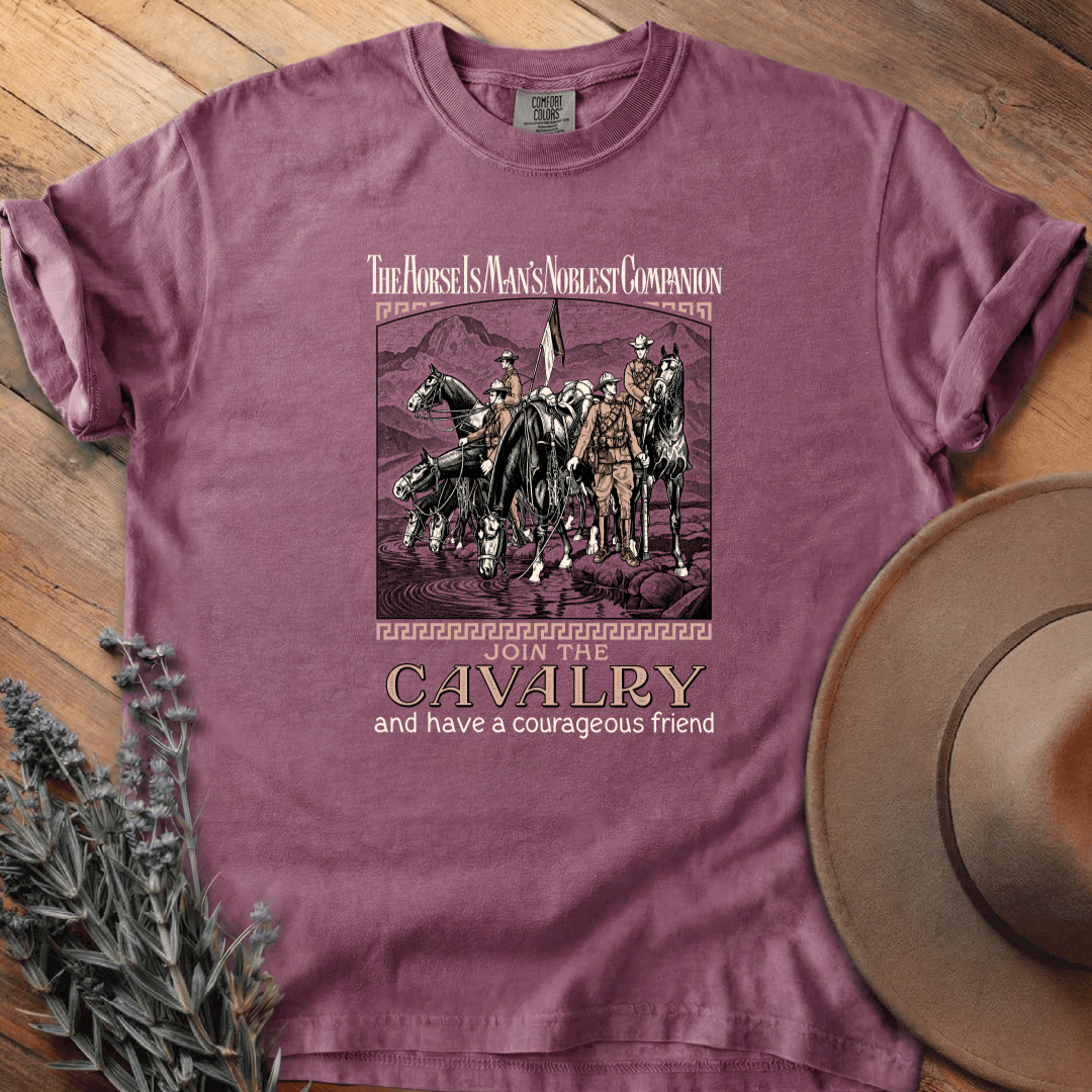 Join the Cavalry T-Shirt - Horse Graphic Tee - Gift for Horse Lovers - Unisex
