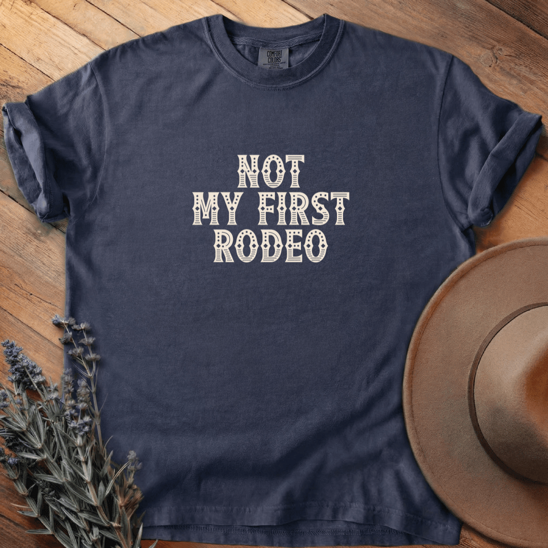 Not my first Rodeo T-Shirt - Horse Graphic Tee - Gift for Horse Lovers - Unisex