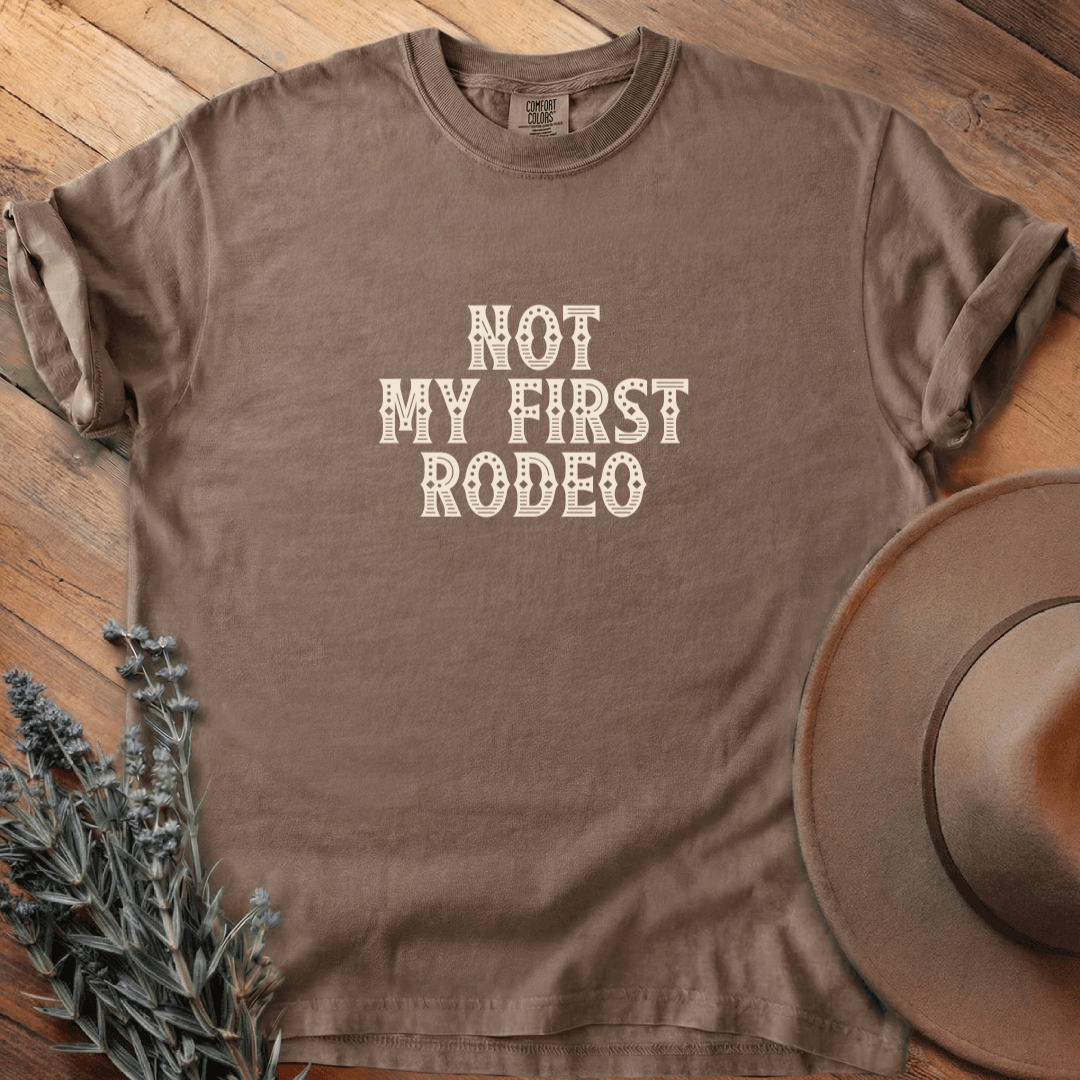 Not my first Rodeo T-Shirt - Horse Graphic Tee - Gift for Horse Lovers - Unisex