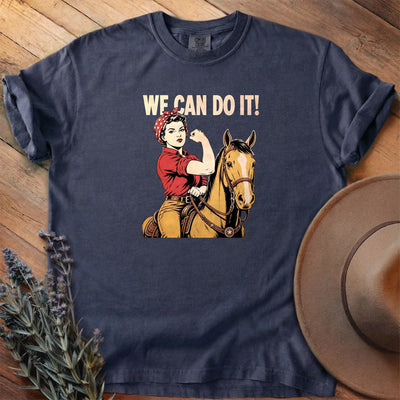 Rosie Rider T-Shirt - Horse Graphic Tee - Gift for Horse Lovers - Unisex