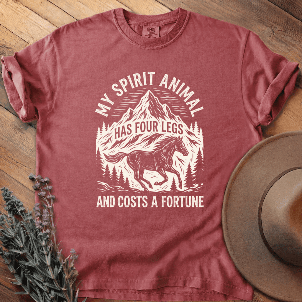 My Spirit Animal T-Shirt - Horse Graphic Tee - Gift for Horse Lovers - Unisex