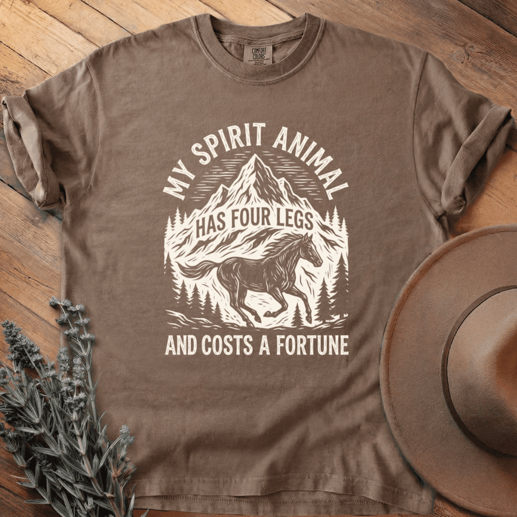 My Spirit Animal T-Shirt - Horse Graphic Tee - Gift for Horse Lovers - Unisex