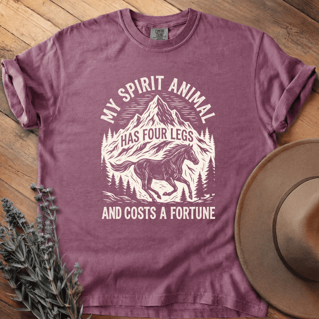 My Spirit Animal T-Shirt - Horse Graphic Tee - Gift for Horse Lovers - Unisex