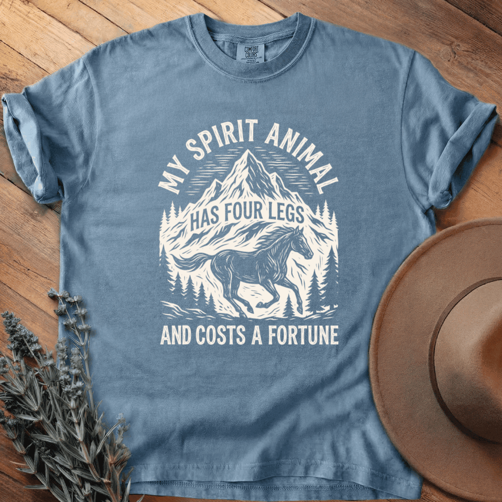 My Spirit Animal T-Shirt - Horse Graphic Tee - Gift for Horse Lovers - Unisex