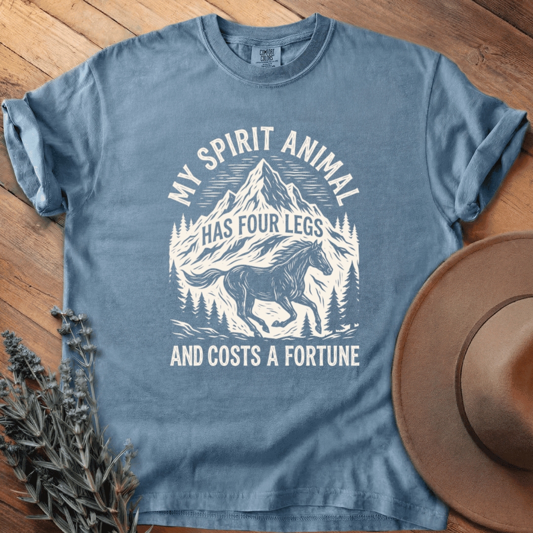My Spirit Animal T-Shirt - Horse Graphic Tee - Gift for Horse Lovers - Unisex