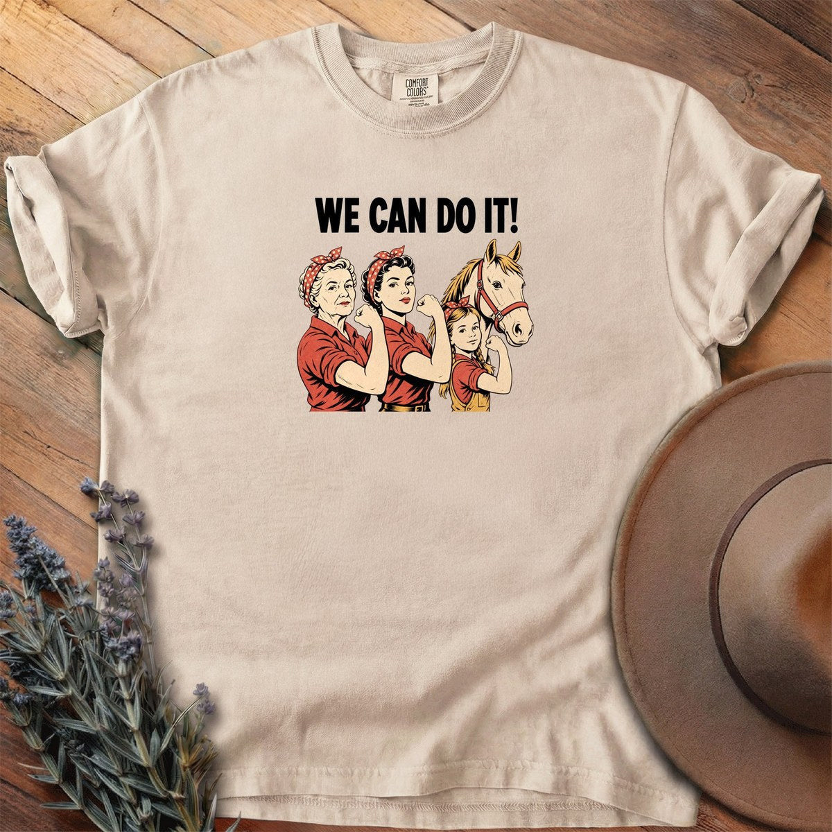 Strong Generations T-Shirt - Horse Graphic Tee - Gift for Horse Lovers - Unisex
