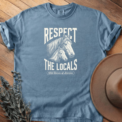 Respect the Locals 5 T-Shirt - Horse Graphic Tee - Gift for Horse Lovers - Unisex