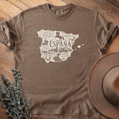 Espana & los Caballos T-Shirt - Horse Graphic Tee - Gift for Horse Lovers - Unisex