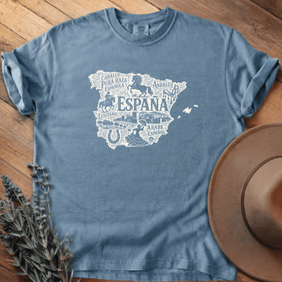 Espana & los Caballos T-Shirt - Horse Graphic Tee - Gift for Horse Lovers - Unisex