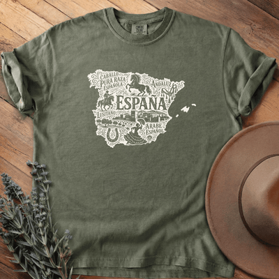 Espana & los Caballos T-Shirt - Horse Graphic Tee - Gift for Horse Lovers - Unisex