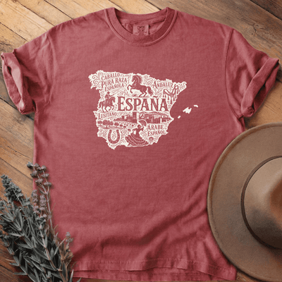 Espana & los Caballos T-Shirt - Horse Graphic Tee - Gift for Horse Lovers - Unisex