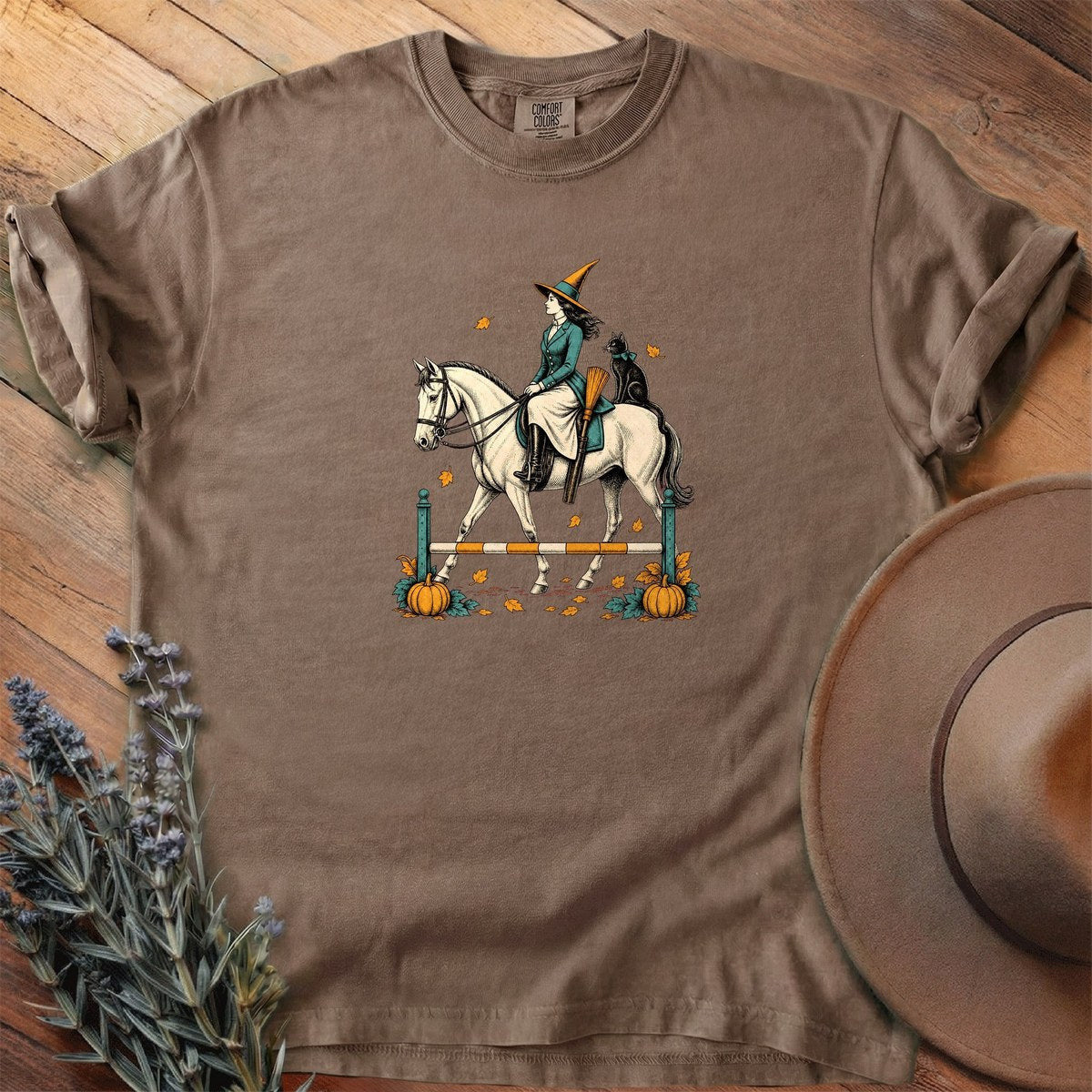 My Broom Has Four Legs T-Shirt - Horse Graphic Tee - Gift for Horse Lovers - Unisex