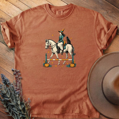 My Broom Has Four Legs T-Shirt - Horse Graphic Tee - Gift for Horse Lovers - Unisex