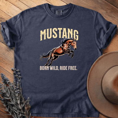 Mustang 1 T-Shirt - Horse Graphic Tee - Gift for Horse Lovers - Unisex