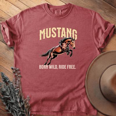 Mustang 1 T-Shirt - Horse Graphic Tee - Gift for Horse Lovers - Unisex