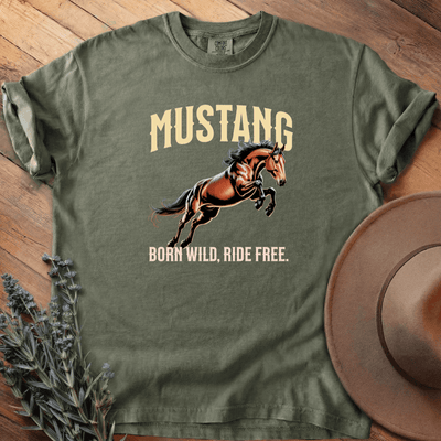 Mustang 1 T-Shirt - Horse Graphic Tee - Gift for Horse Lovers - Unisex