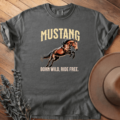Mustang 1 T-Shirt - Horse Graphic Tee - Gift for Horse Lovers - Unisex
