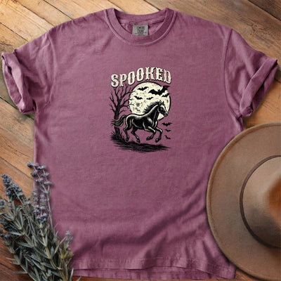 Spooked T-Shirt - Horse Graphic Tee - Gift for Horse Lovers - Unisex