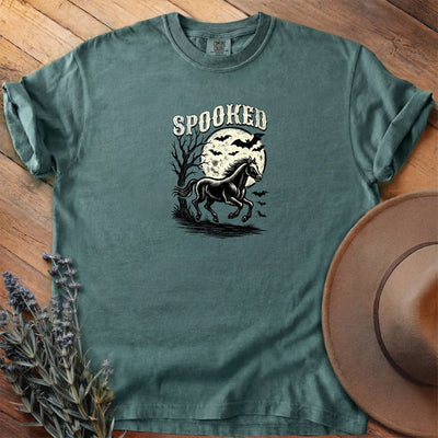 Spooked T-Shirt - Horse Graphic Tee - Gift for Horse Lovers - Unisex