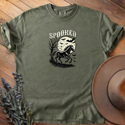 Spooked T-Shirt - Horse Graphic Tee - Gift for Horse Lovers - Unisex