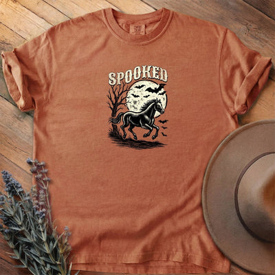 Spooked T-Shirt - Horse Graphic Tee - Gift for Horse Lovers - Unisex