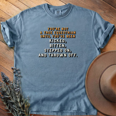 True Equestrian T-Shirt - Horse Graphic Tee - Gift for Horse Lovers - Unisex