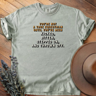 True Equestrian T-Shirt - Horse Graphic Tee - Gift for Horse Lovers - Unisex