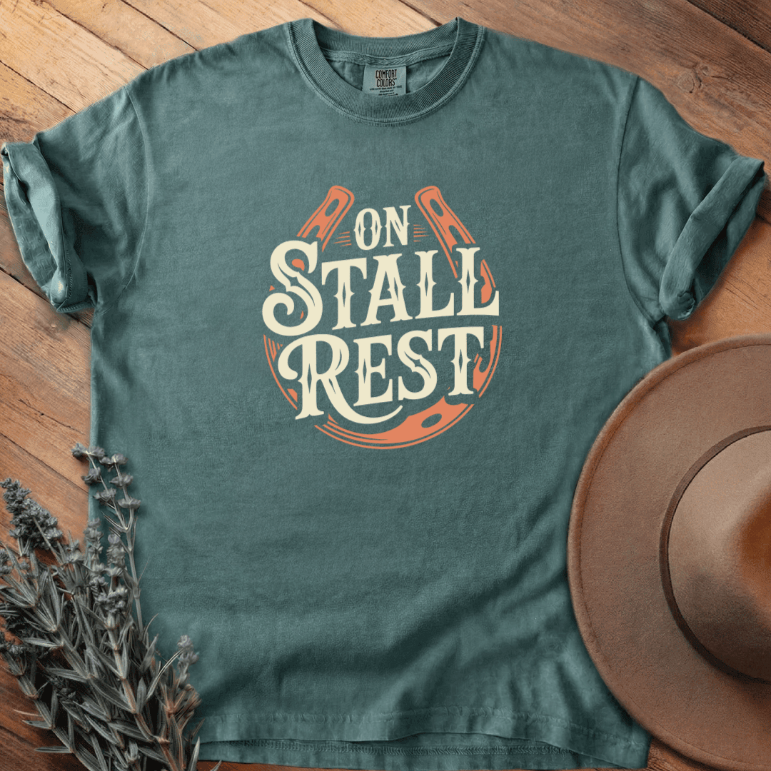On Stall Rest T-Shirt - Horse Graphic Tee - Gift for Horse Lovers - Unisex