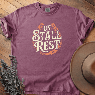 On Stall Rest T-Shirt - Horse Graphic Tee - Gift for Horse Lovers - Unisex
