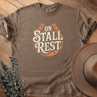 On Stall Rest T-Shirt - Horse Graphic Tee - Gift for Horse Lovers - Unisex