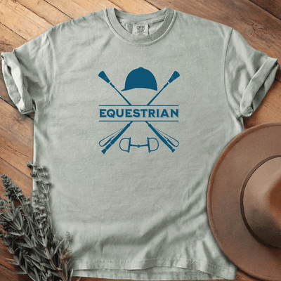 Equestrian Emblem T-Shirt - Horse Graphic Tee - Gift for Horse Lovers - Unisex
