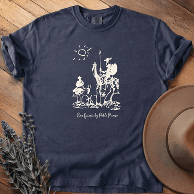 Don Quixote Art T-Shirt - Horse Graphic Tee - Gift for Horse Lovers - Unisex