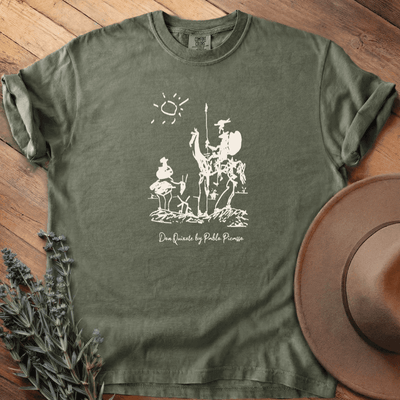Don Quixote Art T-Shirt - Horse Graphic Tee - Gift for Horse Lovers - Unisex