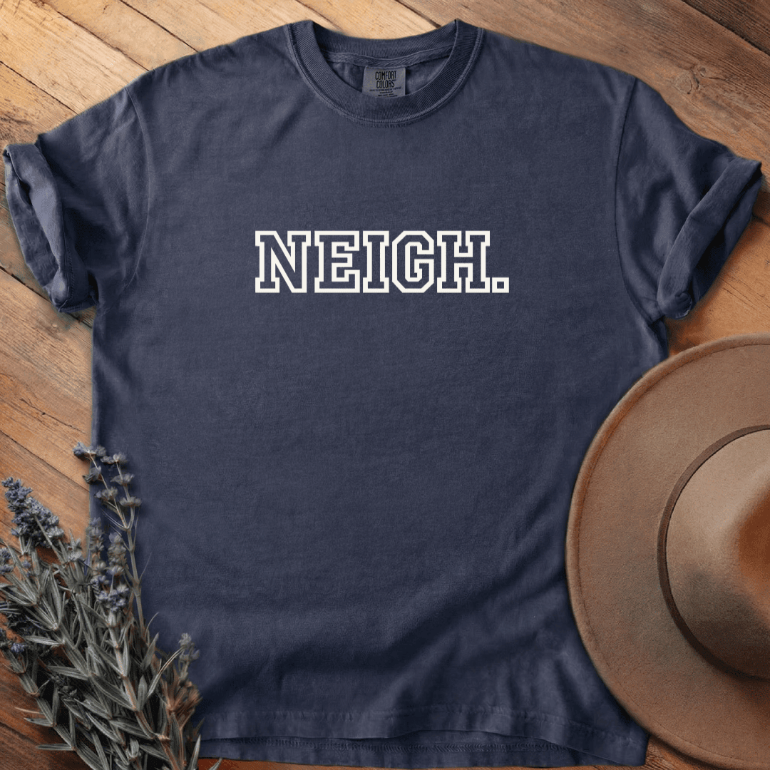 Neigh T-Shirt - Horse Graphic Tee - Gift for Horse Lovers - Unisex
