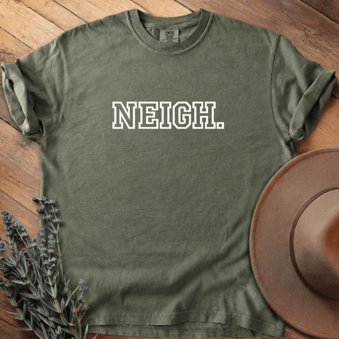 Neigh T-Shirt - Horse Graphic Tee - Gift for Horse Lovers - Unisex