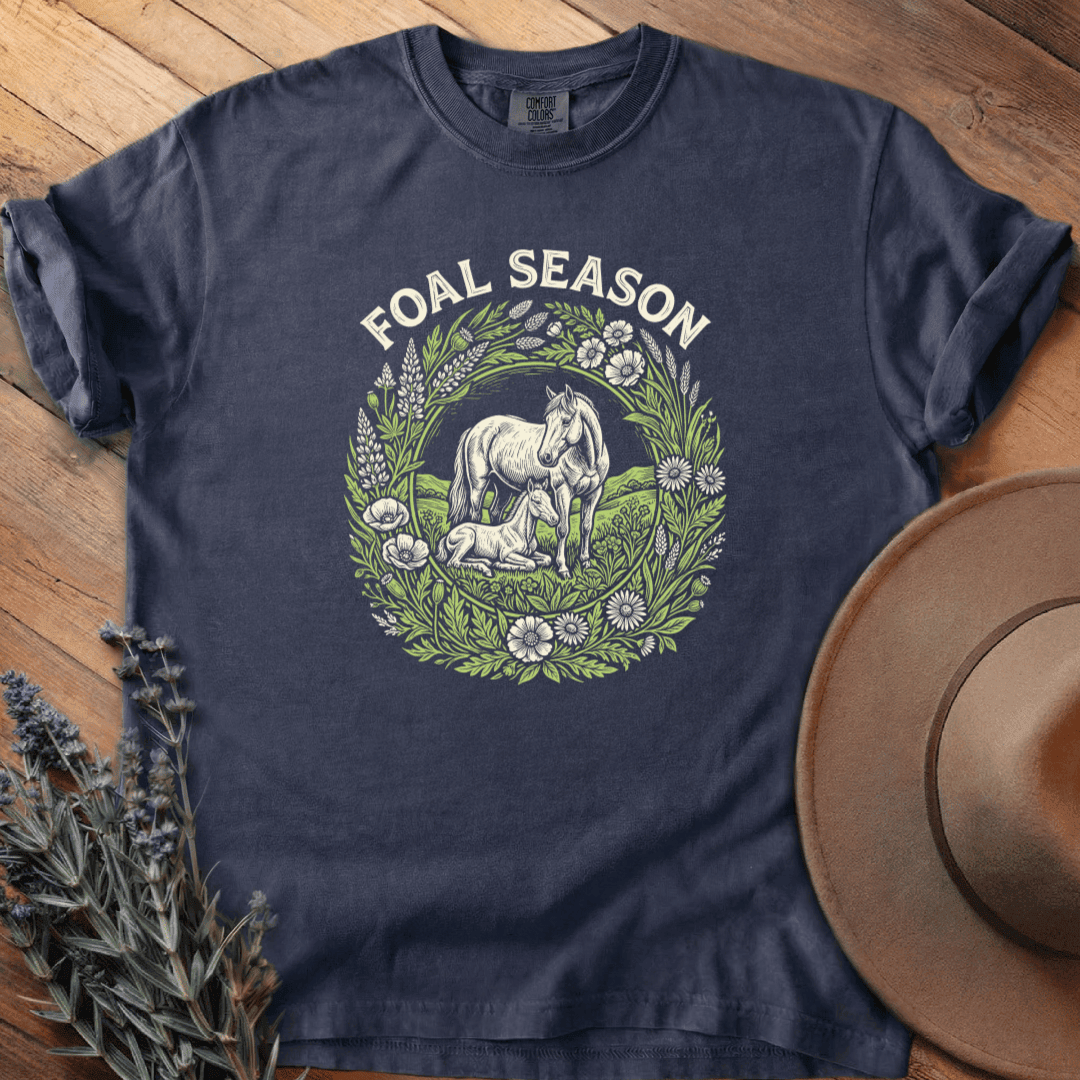 Foal Season 1 T-Shirt - Horse Graphic Tee - Gift for Horse Lovers - Unisex
