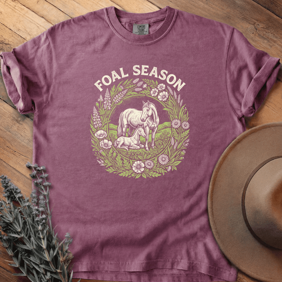 Foal Season 1 T-Shirt - Horse Graphic Tee - Gift for Horse Lovers - Unisex