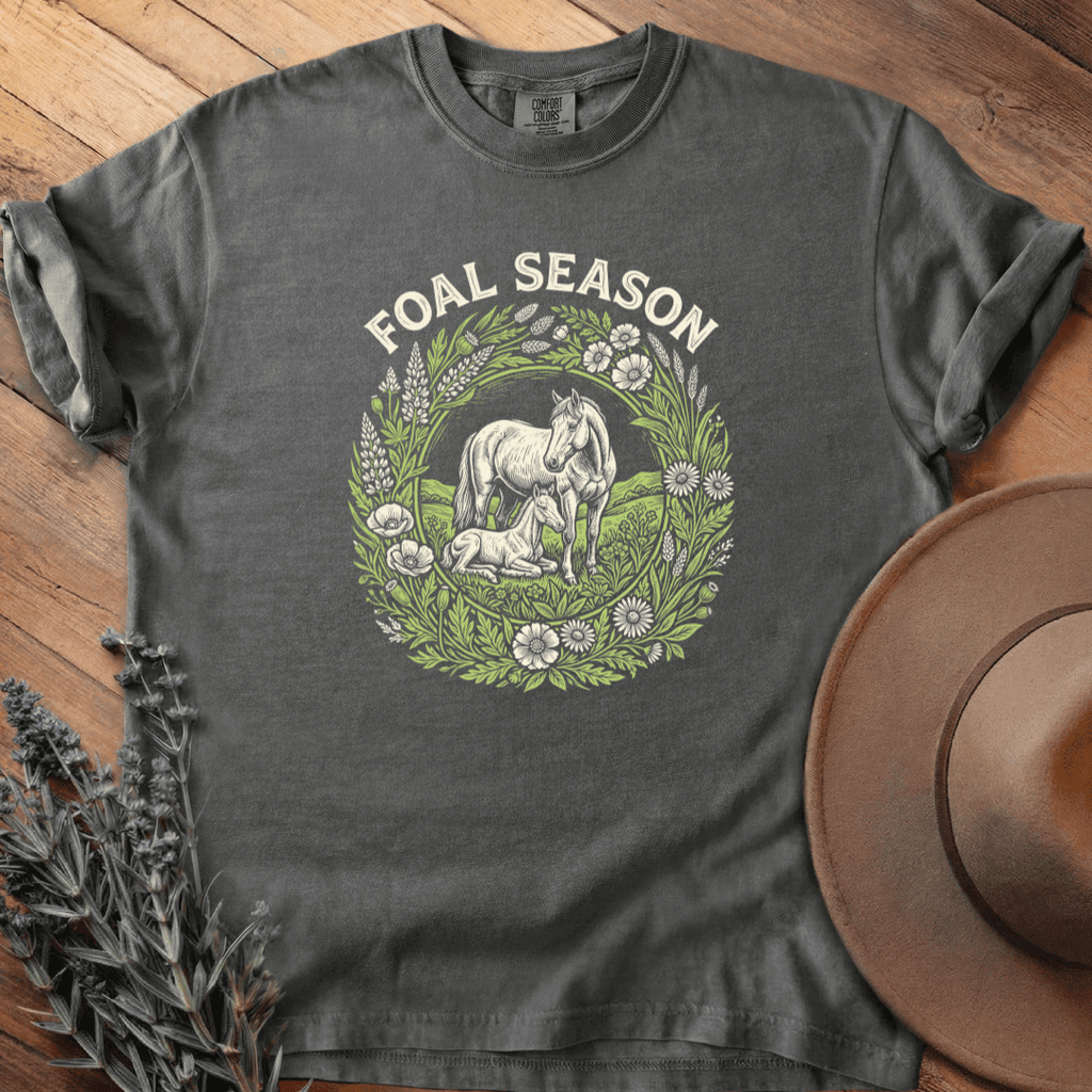Foal Season 1 T-Shirt - Horse Graphic Tee - Gift for Horse Lovers - Unisex