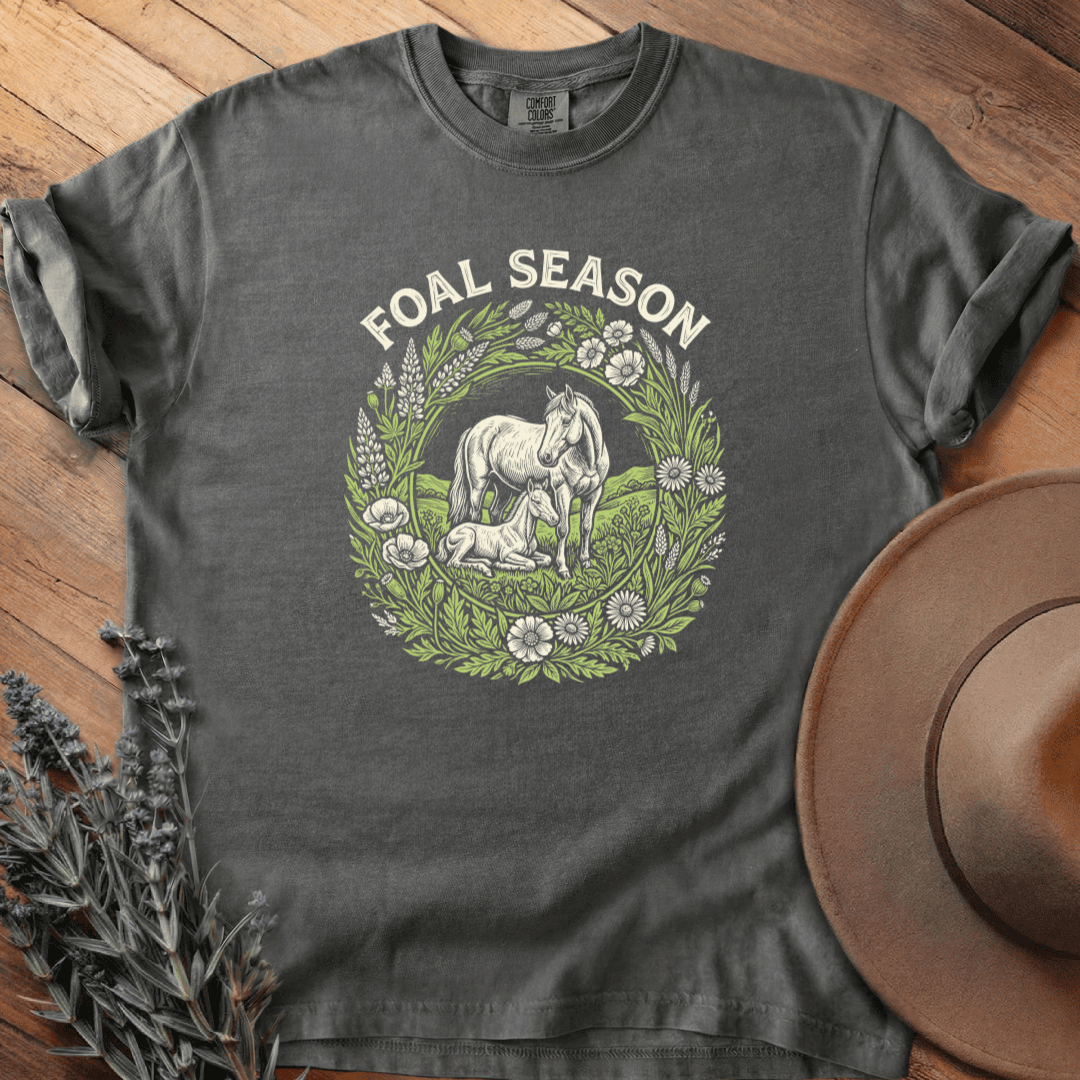Foal Season 1 T-Shirt - Horse Graphic Tee - Gift for Horse Lovers - Unisex