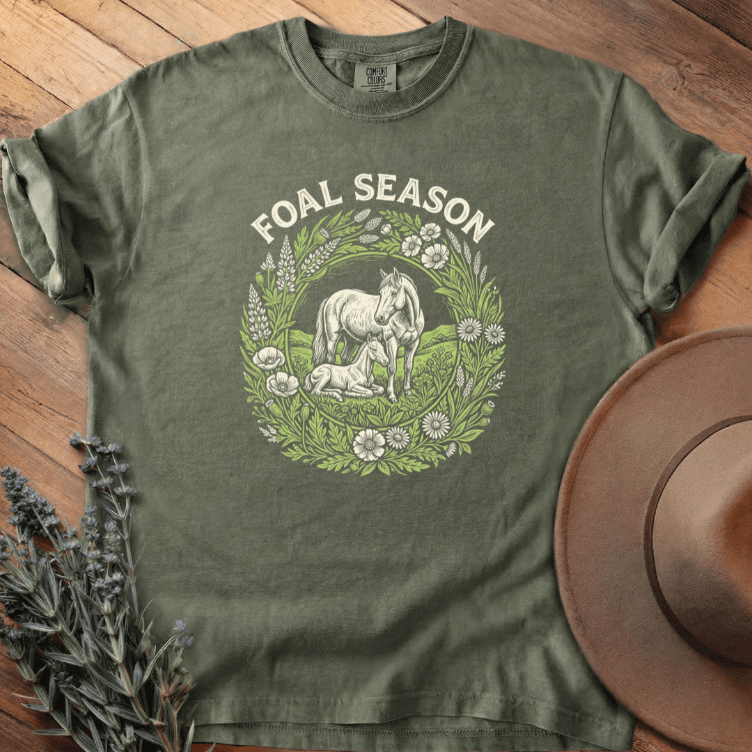 Foal Season 1 T-Shirt - Horse Graphic Tee - Gift for Horse Lovers - Unisex