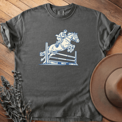 Equestrian jump 2 T-Shirt - Horse Graphic Tee - Gift for Horse Lovers - Unisex