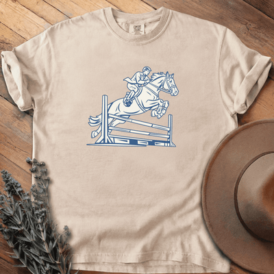 Equestrian jump 2 T-Shirt - Horse Graphic Tee - Gift for Horse Lovers - Unisex