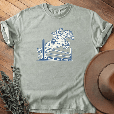 Equestrian jump 2 T-Shirt - Horse Graphic Tee - Gift for Horse Lovers - Unisex